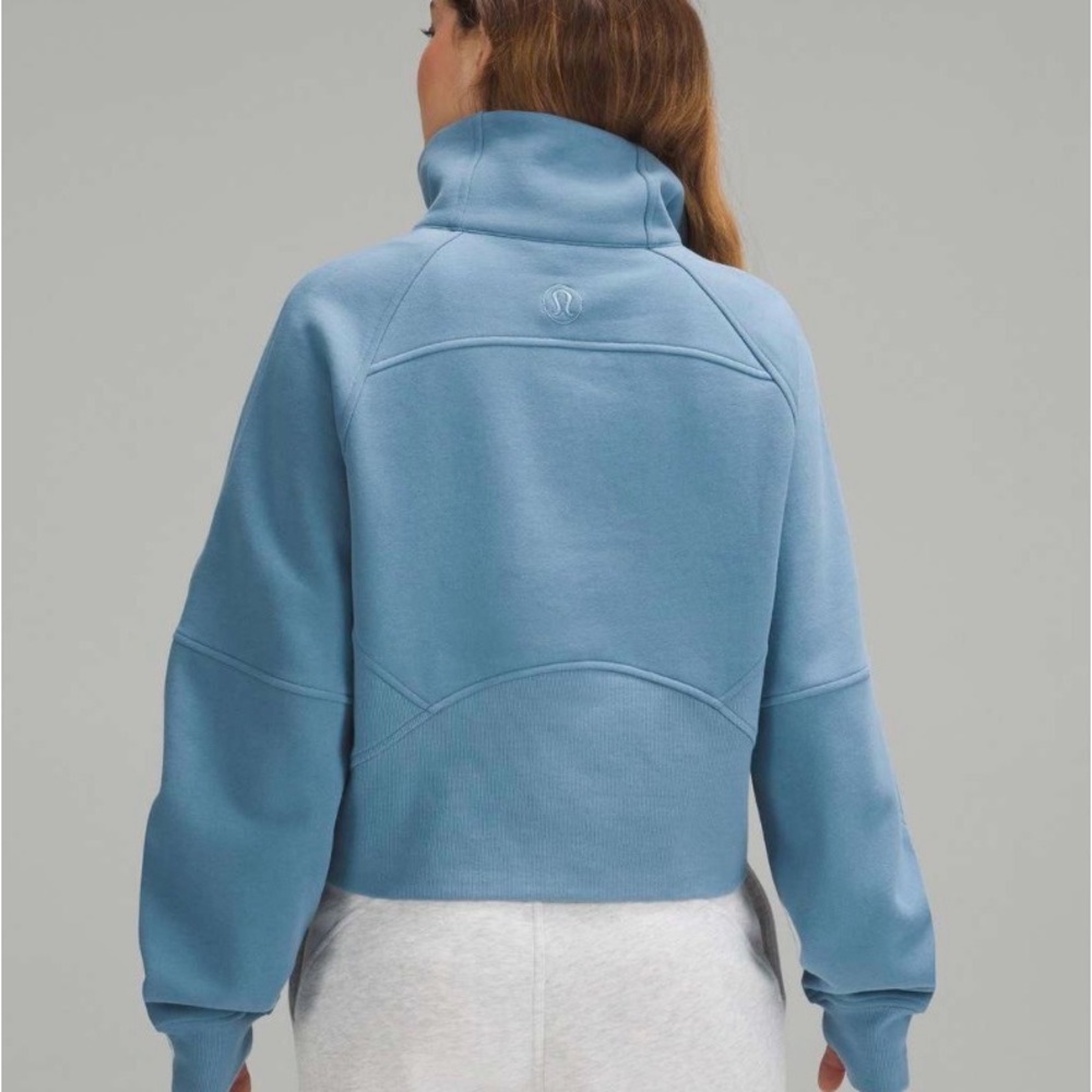 Lululemon Athletica Blue Grey Funnel Neck Hoodie
Color is more grey than blue. - Picture 3 of 11